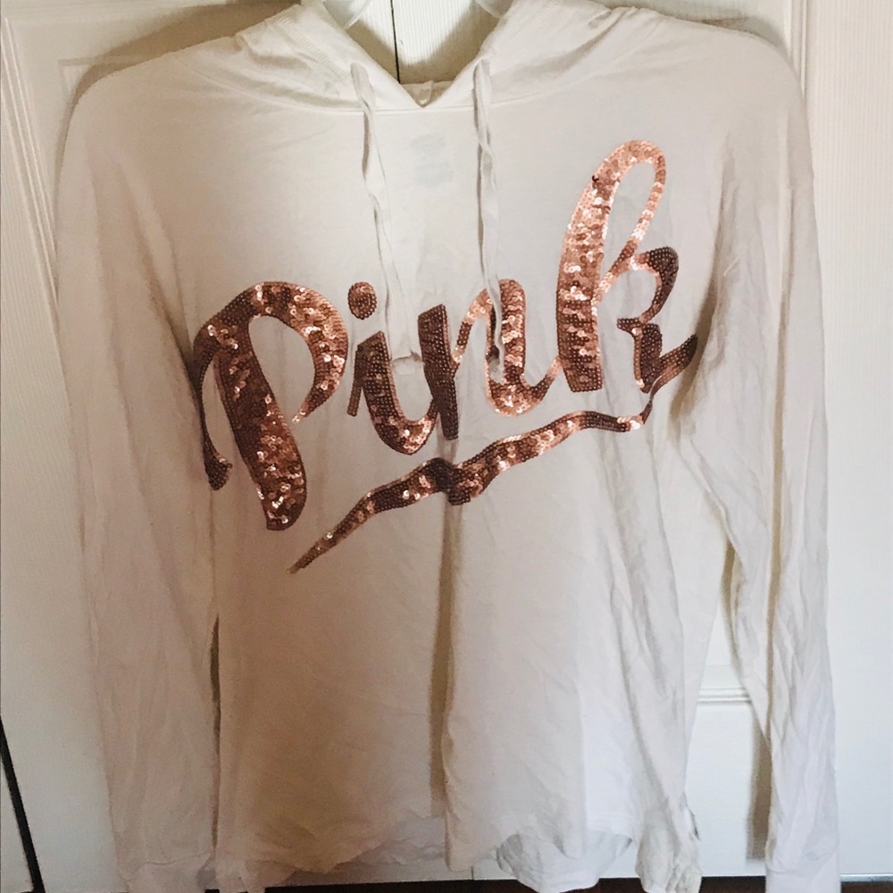 Pink Victorian secret hoodie